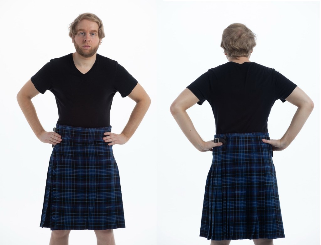 clergy tartan kilt 